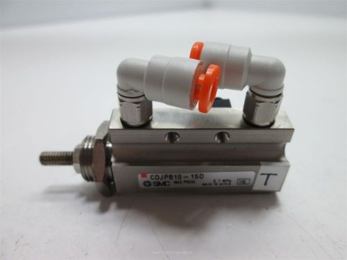 Smc cdjpb10-15d pneumatic cylinder, double acting, 10mm bore, 15mm stroke for sale