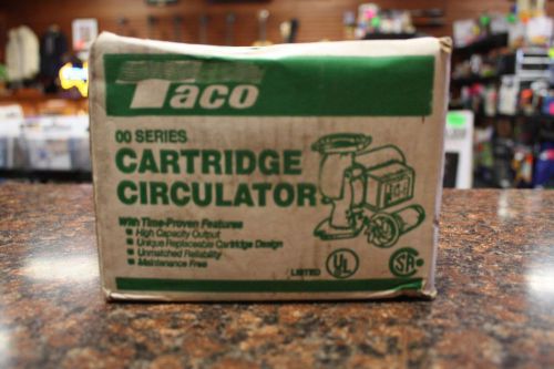 Taco model 007 (007-f5) cast iron cartridge circulator pump (1/25 hp, 125 psi) for sale