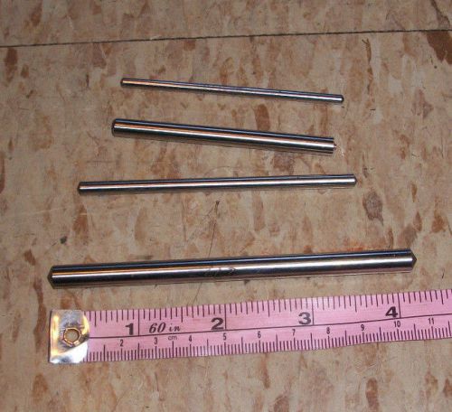 Vermont Tap Ameco Lot of 4 Unknown Cylinders Machinist tools HSS 1/8 #833