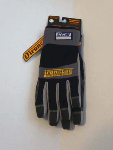 Ironclad Waterproof CCW Gloves, Size Large, Cold Condition Windproof
