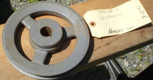 Hobart meat saw v-belt pulley 6.5&#034; for sale