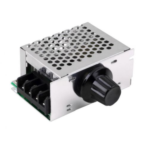 4000w 220v scr voltage regulator motor speed controller dimming thermostat gu for sale