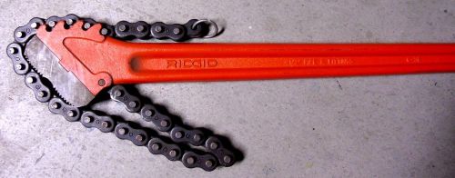 Chain Wrench RIDGID C-36, Really Nice Condition! No wear on head 36 inches long