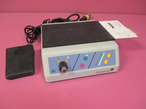 Gynecare MD0100 Laparoscopic Tissue Morcellator Motor Drive Unit &amp; Footswitch