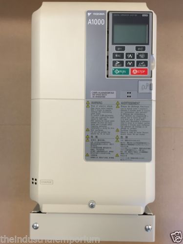 Yaskawa a1000, cimr-au4a0038faa, 25 hp, 38 amp, 480v, ac drive this is 50% off!! for sale