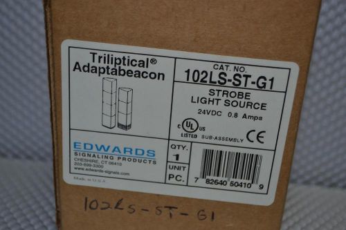 ONE NEW Edwards Signaling 102LS-ST-G1 Light Source for 102 series, steady-on