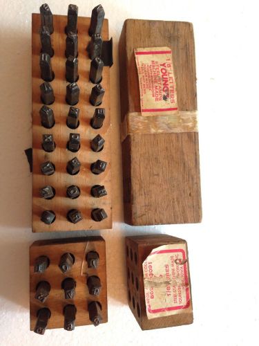 Young Steel Stamps Letters &amp; Numbers 1/8&#034;