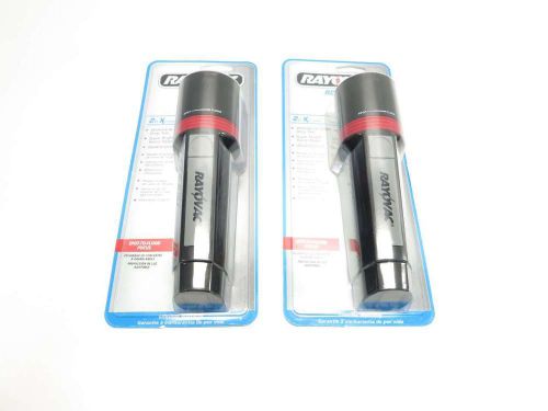 Lot of 2 new rayovac r2d roughneck 2d xtream flashlight d514675 for sale