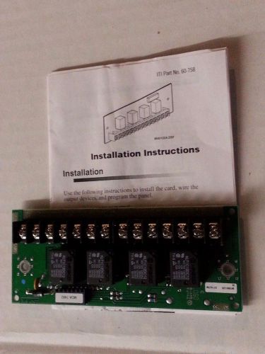 GE 60-758 Snapcard 4 Zone Output Expansion