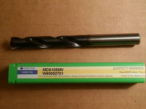 Brand New Sumitomo MDS105MV (.4134) Carbide Drill