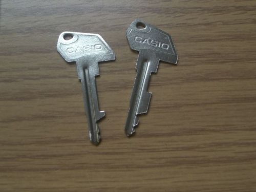 casio cash register keys