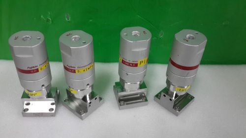 FUJIKIN VALVE  O.P 0.42 TYPE N.C. untested, as-is, lot of 4