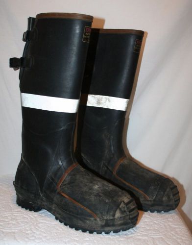 TINGLEY16 inch  Mining Boots /  Steel Toe / Rubber /  USED  size 10