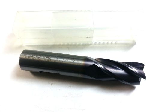 3/4&#034; garr 80487 carbide tialn 4 flute .060 cr end mill (o 924) for sale