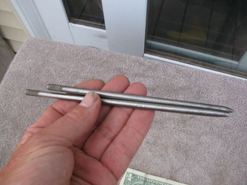 2 trammel points rods 6&#034; and 7&#034;  machinist toolmaker tool