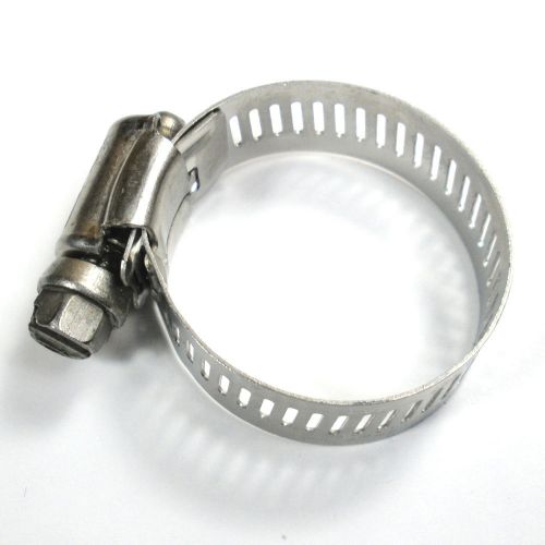 Ideal hose clamps size #16 11/16 to 1 1/2 inch (18-38 mm) stainless qty 2 r5003 for sale