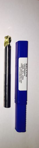 Promax 1/2&#034; 3 flute zrn coated carbide end mill 1/2x1/2x5/8x5 .125 rad.(spl1778) for sale