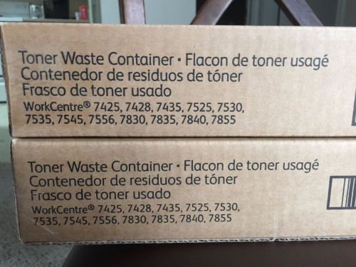 2 NIB Genuine Xerox Waste Toner Containers - 008R13061
