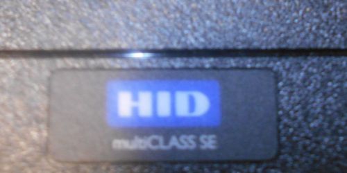 Hid r40 smart card reader - iclass se reader - black for sale
