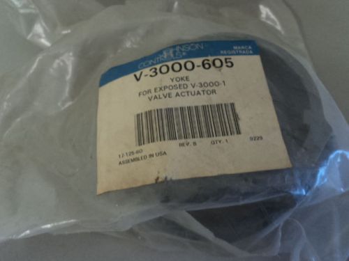 New johnson controls v-3000-605 yoke for exposed v-3000-1 valve actuator for sale
