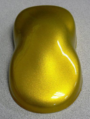 Gloss transparent candy yellow topcoat powder coating paint 3 oz, buy2 - get 1lb for sale