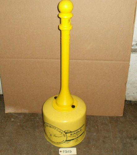 Eagle 1205, 5 gallon Smoke Pot / Butt Can Yellow