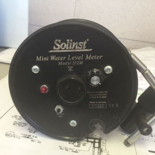 Solinst Model 102M water level meter