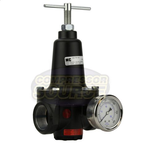 New .75&#034; 3/4&#034; inline compressed air compressor line high flow regulator valve for sale