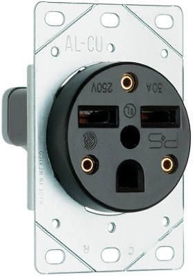 PASS &amp; SEYMOUR Flush Outlet 30A 250V 2P 3W