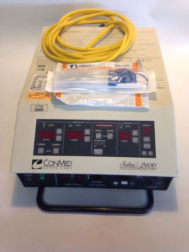 Conmed Sabre 2400 Electrosurgical Unit