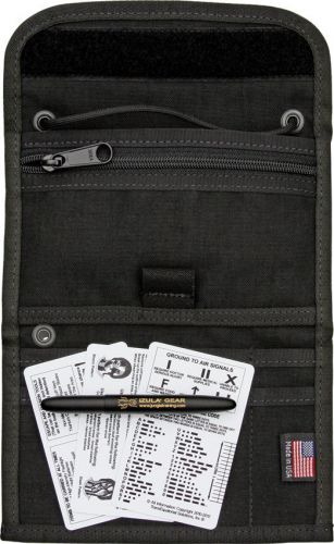 ESPASSPORTB Esee Passport Case Blackblack Nylon Construction Includes Black Fish