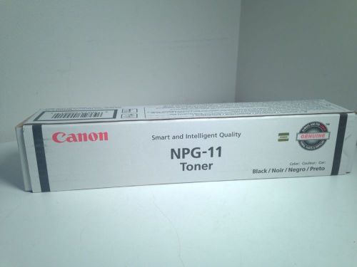 Canon npg 11 black toner still in box seal intact printer accessories bin lb for sale
