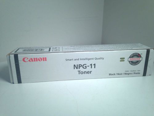 Canon npg 11 black toner still in box seal intact printer accessories bin lb for sale