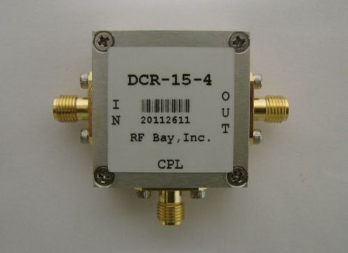 5-1000MHz 15dB Directional Coupler DCR-15-4, New, SMA