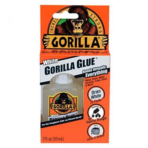 2Oz White Glue Gorilla Caulking and Adhesives 5201201 052427520128