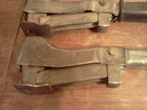 2 VINTAGE BOSTITCH HAMMER STAPLERS 3 BOXES OF STAPLES