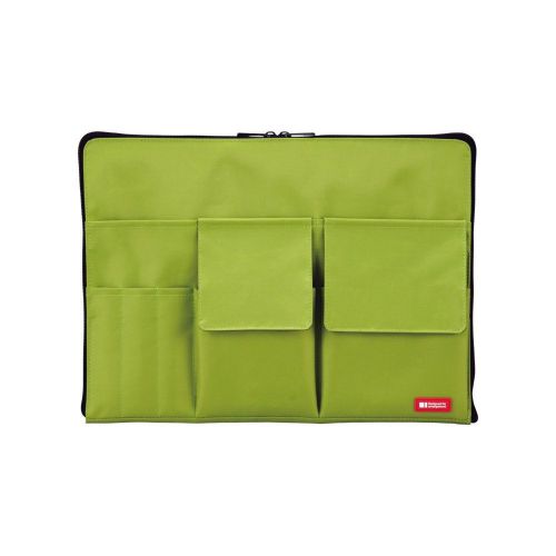 Lihit Lab Bag-In-Bag Yellow Green 10 x 13.8 Inches (A7554-6)