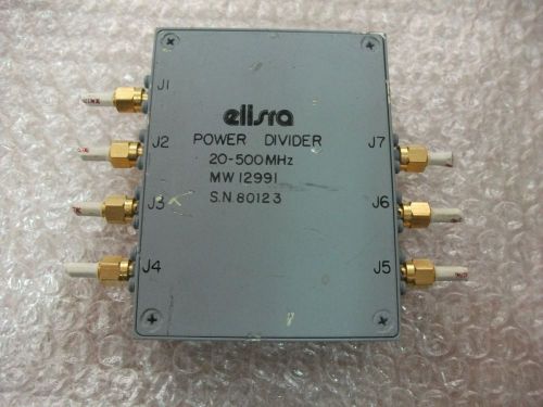 Elisra Microwave Power Divider 20-500 Mhz MW12991 SMA