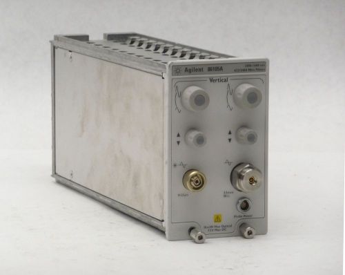 Agilent hp 86105a 1000-1600nm fc/pc optical/electrical plug-in module opt 201 for sale