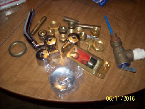 MIXED LOT OF PLUMBING ITEMS (?) NOT SURE