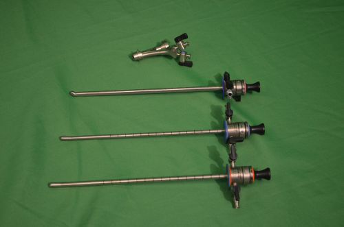 Cysto-Urethroscope Set 21Fr A209131,19.8Fr A2912,17Fr A20911A A20977 Dbl Channel