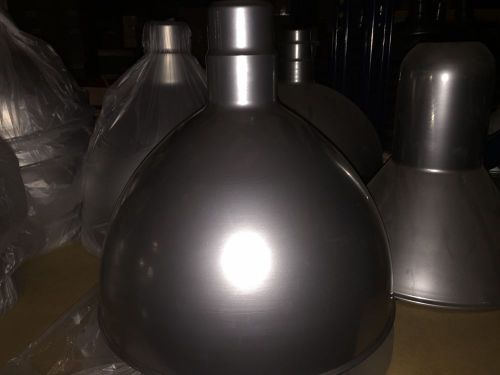 AD-16 Deep Dome 16&#034; Industrial Lighting Fixture medium socket 120V P chrome