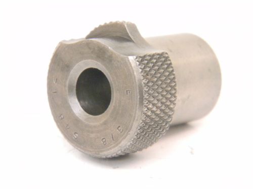 Used economy 3/8&#034; i.d. x 3/4&#034; o.d. machinist slip fixed renewable drill bushing for sale