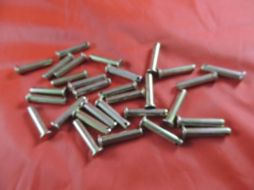 Lot 25 Steel Clevis Pins 1 1/8&#034; x 1/4&#034; New