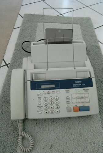 Brother Intellifax 770 Fax Machine Transfer Fax Scan Copier Phone Vintage VTG