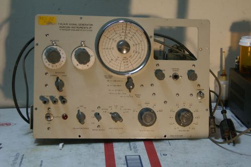 Vintage Marconi Instruments FM/AM Signal Generator TF-995A/2M parts