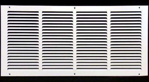 24&#034; x 12&#034; RETURN GRILLE - Easy Air FLow - Flat Stamped Face