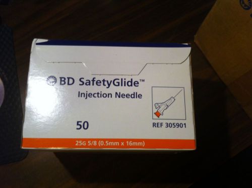BD Integra saftey glide injection Needle,  #7  3 boxes 150 pcs