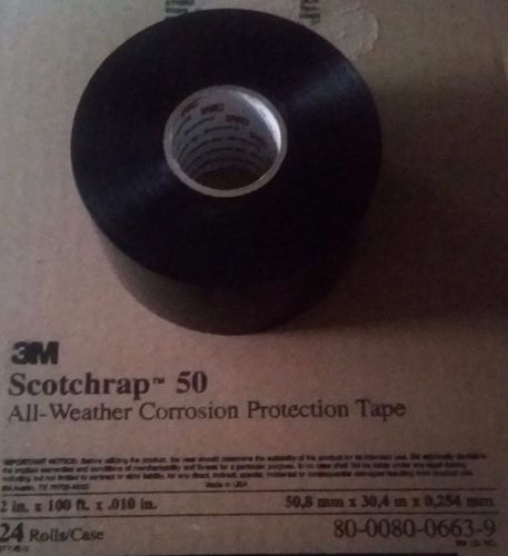 3M Scotchrap 50 All-Weather Corrosion Protection Tape 2&#034;x100&#039;x.010&#034; Electrical
