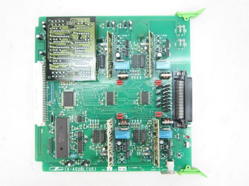 Iwatsu ix-4subl 4 port off-premise slt card w/ ix4rcvs dtmf receiver card for sale
